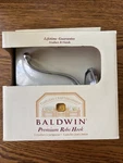 Baldwin Champlain Premium Robe Hook Chrome Finish Solid Brass 3865-150. Fixed Price $16.95.
