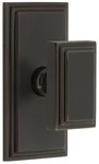 Grandeur Carcar Prv 238 Cs Carre Solid Brass Privacy Door Knob - Bronze. Fixed Price $333.75.