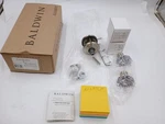 Baldwin 9BR3522-164 Reserve Passage Crystal Knob W/satin Nickel Latch Free Sh. Fixed Price $100.00.