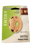 Defender Security Prime-line Door Knob Rosettes 2-1/4" Brass Plated E-2282. Fixed Price $8.95.