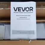 Vevor Bi-fold Door Hardware Kit 36IN-3D-3K/40IN-3D-3K/52IN-2D-3K Barn Sliding. Fixed Price $48.66.
