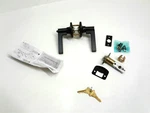 Schlage Residential J54-SOL-622 Solstice Keyed Entry Lever Lock Set Matte Black. Fixed Price $24.99.
