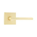 Door Lever Lock 1 Pack Satin Brass Exterior Handle Set Keyed Alike Entry Gold. Fixed Price $26.88.