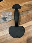 Acorn Rustic Traditional Bean Pull Door Iron Black 9 1/2" X 3/16". Fixed Price $39.99.