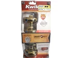 Kwikset Juno Polished Brass Entry Door Smart Key Lockset. Fixed Price $20.00.