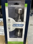 Schlage Hall Closet Georgian Door Knob Satin Nickel Finish F10 V 619. Fixed Price $18.99.