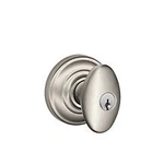 Schlage F51ASIE619AND Siena With Andover Rose Keyed Entry Lock Keyway. Fixed Price $81.43.