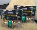 Legend Door Knob Leverset Brass Finish Passage Hallway Closet Of 2 Brand New. Fixed Price $18.77.