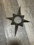 Solid Brass 1950-1960 Vintage Starburst Escutcheon For Door Knob Ancient. Fixed Price $54.55.