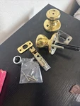 Kwikset Bed & Bath Door Knob,works. Fixed Price $10.00.