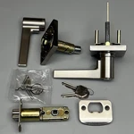 Kwikset Safe Lock Daylon Single Cylinder Keyed Entry Door Lever SL6000DALSQT. Fixed Price $11.20.