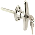 New Prime-line GD52122 Garage Door Die Cast Locking Handle 5/16 Shaft X 3 In.. Fixed Price $12.95.