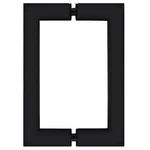 Matte Black 6" X Series Square Tubing Back-to-back Pull Handle. Fixed Price $62.35.
