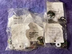 LOT/8 Baldwin Knob/lever Mounting Kit Backplate Unfinished Brass 5097-000 N5105. Fixed Price $19.99.