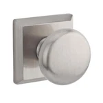 Baldwin Dummy Knob Set W/ Square Rose - Satin Nickel. Fixed Price $61.00.