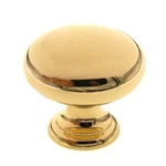 Amerock Brass Classics Bright Solid 1/4" Cabinet Knob BP1950-B. Fixed Price $7.78.