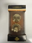 Gatehouse Single Cylinder Deadbolt Solid Brass For Standard Door. Fixed Price $26.99.