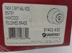 Kwikset Entry Doorknob Hancock Polished Brass 2014 Open Box Nwot 97402 - 652. Fixed Price $16.00.