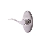 Weslock Bordeau Privacy Door Lever Oval Satin Nickel Left Handed Handle. Fixed Price $19.99.