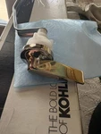 Kohler K-9176-SN San Souci Left Hand Toilet Trip Lever Vibrant Polished Nickel. Fixed Price $25.00.