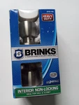 Brinks Satin Nickel Finish Interior Non-locking Passage Tulip Doorknob. Fixed Price $26.00.
