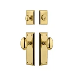 Nostalgic Warehouse New York Plate & Homestead Door Knob. Fixed Price $280.00.