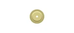 Deltana BPRC150U3 Base Plate For Knobs, 1-1/2" Diam. In Polished Brass. Fixed Price $5.40.
