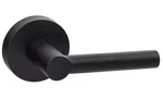 Sure-loc MR101 Fbl Marin Passage Door Lever Set With Round Rose Flat Black. Fixed Price $39.95.