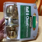 Defiant Hall And Closet Door Knob Brass 332-240 New Sealed. Fixed Price $10.00.