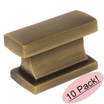 *10 Pack* Cosmas Cabinet Hardware Brushed Antique Brass Knob #701BAB. Fixed Price $28.44.