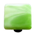 Hot Knobs HK2004-KA Swirl Light Green Square Glass Cabinet Aluminum Post. Fixed Price $25.82.