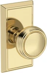Baldwin Ps.bre.hfr Bremerton Passage Door Knob Set - Brass. Fixed Price $149.80.