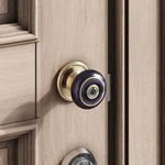 Brass Keyed Door Knob Lock Porcelain Adjustable Backset. Fixed Price $79.99.