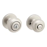 Kwikset Cove Satin Nickel Keyed Entry Door Knob Smartkey Security Microban. Fixed Price $17.99.