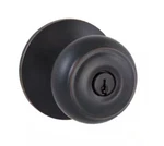 Defiant Hartford Aged Bronze Keyed Entry Door Knob. Fixed Price $13.99.
