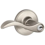 Schlage Series J54 Sev 619 Entry Lever, Mechanical Lock, Satin Nickel, 7/8. Fixed Price $52.35.