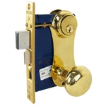 Marks 21AC Right Hand Reverse Double Cylinder Ornamental Knob Plate Mortise Lock. Fixed Price $129.99.