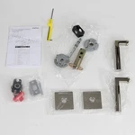 Emtek C5110HECUS14 Concealed Passage Hercules Lever With Square Rosette. Fixed Price $50.00.
