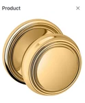 Baldwin 5068.IDM Non-turning One-sided Dummy Door Knob Brass. Fixed Price $71.24.