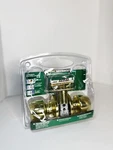 Defiant Hall & Closet Door Handles Brass Nib Straight Non-locking. Fixed Price $13.68.