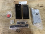 Emtek 2115US10B134 Modern 7-1/4" Privacy Mortise Pocket Door Lock *read*. Fixed Price $149.99.