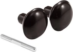2499 Solid Brass Vintage Door Knob Spindle Set, 2-1/4 In. Outside Diameter,. Fixed Price $14.10.
