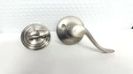 Kwikset Right Handed Interior Only Pack Lever Satin Nickel 966SNL Rh 15A. Fixed Price $45.00.