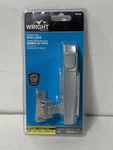 Wright VF333FB Grey Steel Push Button Door Latch 1-3/4 In. Hole Spacing. Fixed Price $10.88.