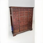 3 Piece Bedroom Set - Queen Stanley Circa 2000 Cherry Sleigh Vg+. Fixed Price $1600.00.