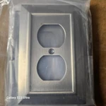 Franklin Brass W35218-SNA-C Classic Architecture Single Duplex Outlet Wall Plate. Fixed Price $8.00.