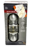 Universal Hardware Door Knob Commercial Storeroom Lockable Chrome UH40053. Fixed Price $29.99.