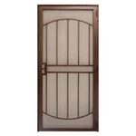 Unique Home Designs Security Door W/ Metal Screen 36" X 80" Mount Steel Copper. Fixed Price $298.48.