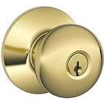 Schlage F51APLY505 Lifetime Polished Brass Plymouth Keyed Entry Panic Proo. Fixed Price $60.98.