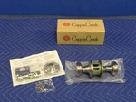 Copper Creek Satin Heritage Privacy Door Knob Set HK4030 Ss-rfl-rcs U26. Fixed Price $7.47.